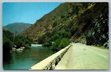 Postcard Kern River Canyon Street View  Mountain Landscape California CA  picture