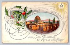 c1910  Jerusalem North Star Christmas P128A picture