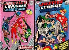 Justice League Of America # 27 & # 44  Two Silver Age DC comics picture