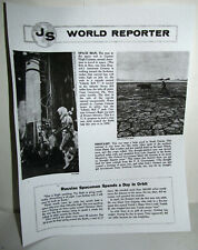 Virgil Gus Grissom Project Mercury Photocopy Article '61 picture
