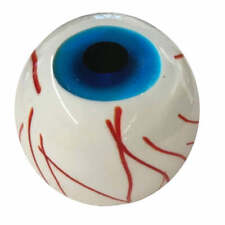 Paperweight Blue Eyeball Glow 3.25 Inches picture