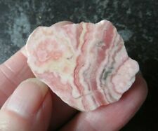 RARE LOVELY RHODOCHROSITE (12.8 grams / 38 mm)  SLICE (11) 'UNCONDITIONAL LOVE' picture