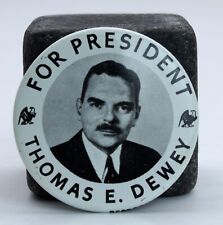 Thomas E. Dewey For President Political Pin Reproduction picture