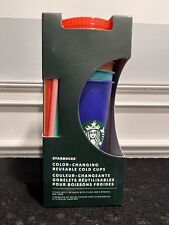 NEW STARBUCKS COLOR CHANGING SUMMER PRIDE 2020 COLD CUPS REUSABLE 5 PACK 🌈🔥 picture