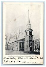 c1905 Methodist Church, North Main St. South Hadley Massachusetts MA Postcard picture