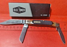 Lot 8OT Schrade OLD TIMER Heavy  3-Blade Pocket Knife 4