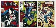 Venom Lethal Protector 1 3 5 lot of 3 Marvel 1992 1993 red foil HIGH GRADE picture