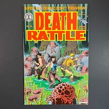 Death Rattle 8 SIGNED Mark Schultz AND Denis Kitchen KEY Kitchen Sink Press 1986 picture