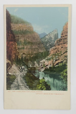 First Tunnel Grand River Canyon Colorado Postcard 1905 Unposted picture