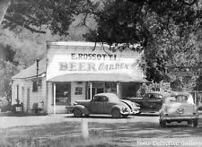 Alpine Inn Beer Garden, San Mateo, California - Vintage Photo Print picture