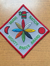 vintage YMCA Y Indian Guides Miami Nation 8 Feature Award picture
