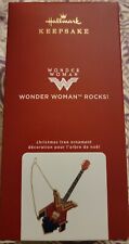Hallmark Keepsake Ornament 2020 Wonder Woman Rocks Song Wrath Guitar Music New picture