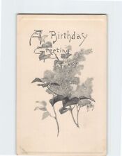 Postcard A Birthday Greeting Flower Art Print picture