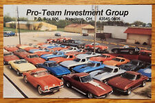 Corvette Pro-Team Investment Group Napoleon OH Ohio Postcard PC 1970s Unused picture