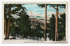 CO-Colorado Long's Peak, Rocky Mountain National Park, Vintage Unposted Postcard picture