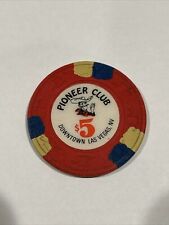 Pioneer - $5 Casino Chip - *14th Issue* - Downtown Las Vegas picture