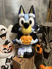SOLD OUT HALLOWEEN BLOW MOLD DISNEY BLUEY Pumpkin Vampire 2FT Rare Mickey picture