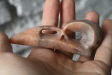 1pc Spectral Sculpture: Quartz Crow Skull - A Hand-Carved Heirloom picture
