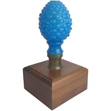 19C Antique French Opaline Newel Post Finial        picture