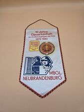 East German Army pennant DDR NVA banner Flag Original FDGB Vintage  picture