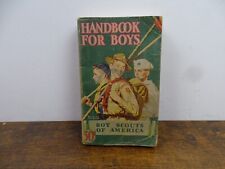 Handbook For Boys Boy Scouts Of America 38th Printing 1945 Vintage BSA picture