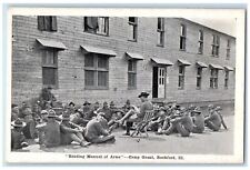 c1910 Reading Manual Arms Camp Grant Rockford Illinois Vintage Antique Postcard picture