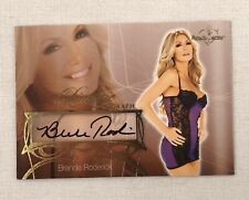 2013 Benchwarmer Hobby Brande Roderick Autograph Lingerie Card # 2 Bench Warmer picture