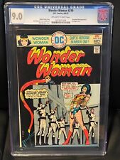 Wonder Woman 219 CGC 9.0 ow/w pages DC Comics 1975 Bondage Issue Old Label HTF picture