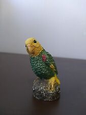 Stone Critters Curious Parakeet Resin Figurine by United Design SCL-189 picture