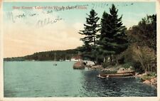 Near Kenora Lake of the Woods Ontario Canada 1909 Postcard picture