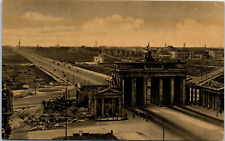 War Damaged, Brandenburg Gate, Berlin, Germany Postcard picture