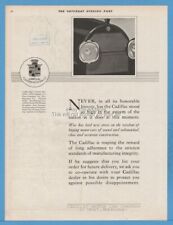 1918 Cadillac Motor Car Co Detroit Michigan General Motors WWI Era Automobile Ad picture