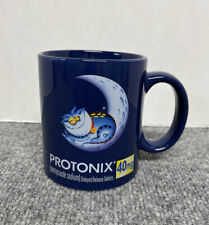 PROTONIX Pharmacy Drug Rep Doctor 40mg IV Blue Coffee Mug picture