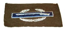 ORIGINAL BRITISH MADE EMBROIDERED WOOL FELT WW2 COMBAT INFANTRY BADGE picture