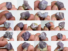 Small Lot of purple rare spinel crystals from Badakhshan Afghanistan, 224 grams picture