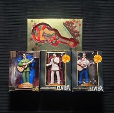 Lot Of 4 Elvis Presley | Trevco Christmas Collectible Ornaments - Holiday picture