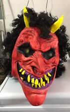 Vintage Red Devil The Paper Magic Group PMG Curly Black Hair Yellow Teeth picture