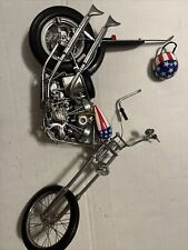 Captain America Easy Rider Chopper Harley Davidson Franklin Mint FOR REPAIR picture