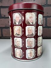 Vintage Presidents of the United States Cookie Tin 1789-1988 Limited Edition 6