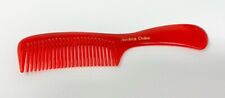 Vintage Awana Clubs Pocket Hair Comb Teeth Red Rare Collectable Retro 80s Look picture