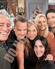 Friends TV Show Cast Last Photo Together Aniston Cox Perry LeBlanc 8x10 Photo picture