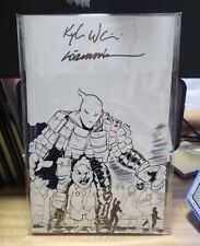 THE ADVENTURES OF WYATT & POUCHES (HULK # 1)SIGNED KYLE WILLIS/G. DEMIR 6/10 picture
