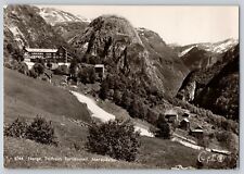 Postcard RPPC Norway Panoramic View of Stalheim Tourism Hotel Norway picture