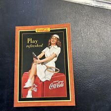 Jb23 Coca-Cola Series 4 Collect A Card 1995 Coke #335 Play Fresh Tennis 1949 picture