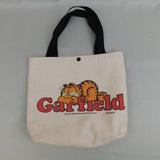Vintage 1978 Garfield Jim Davis Canvas Tote Bag #5746 picture