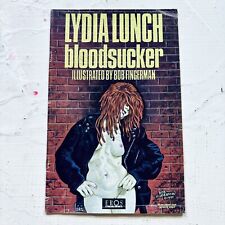 Bloodsucker || LYDIA LUNCH || Bob Fingerman || Eros Comix || 1992 picture
