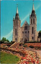 Vtg Midland Ontario Canada Martyrs Shrine Postcard picture