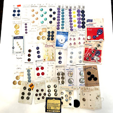 Vintage to Now Buttons on Cards Costumakers La Petite Lansing Streamline X 40+ picture