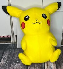 Large 22” Pokemon Pikachu Plush Jumbo Toy Factory Stuffed Nintendo 2018 picture