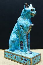 Gemstones Ancient Bastet Goddess - Egyptian Bastet with the Cobra for protection picture